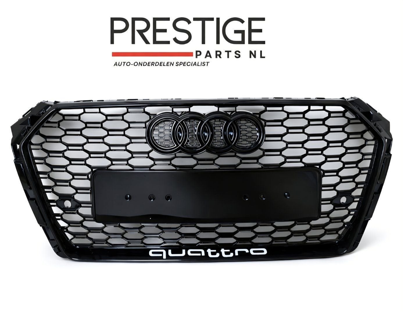 Grill Audi A4 B9 8W RS4 Look Black Grille bj.2015-2019 NIEUW, Neuf, -, Origine de la pièce connue, -