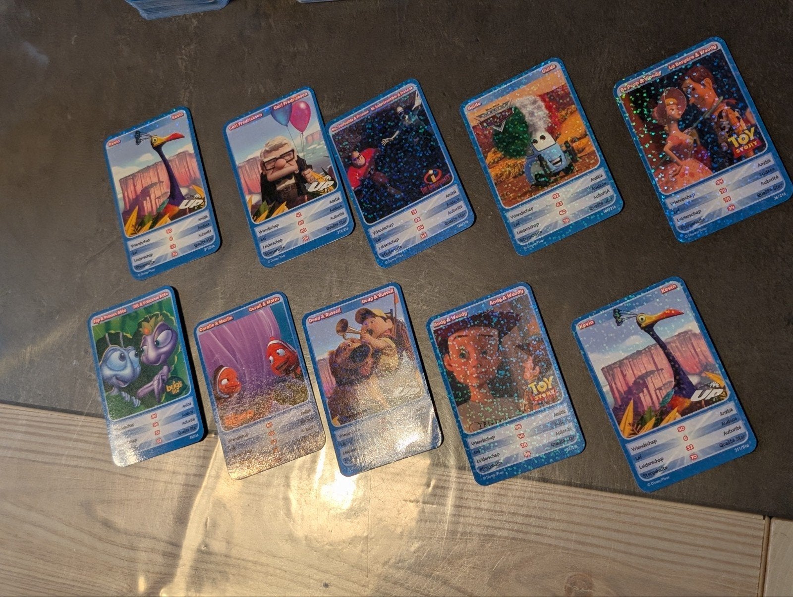 lot cartes -  Les héros de Disney-Pixar, Enlèvement ou Envoi