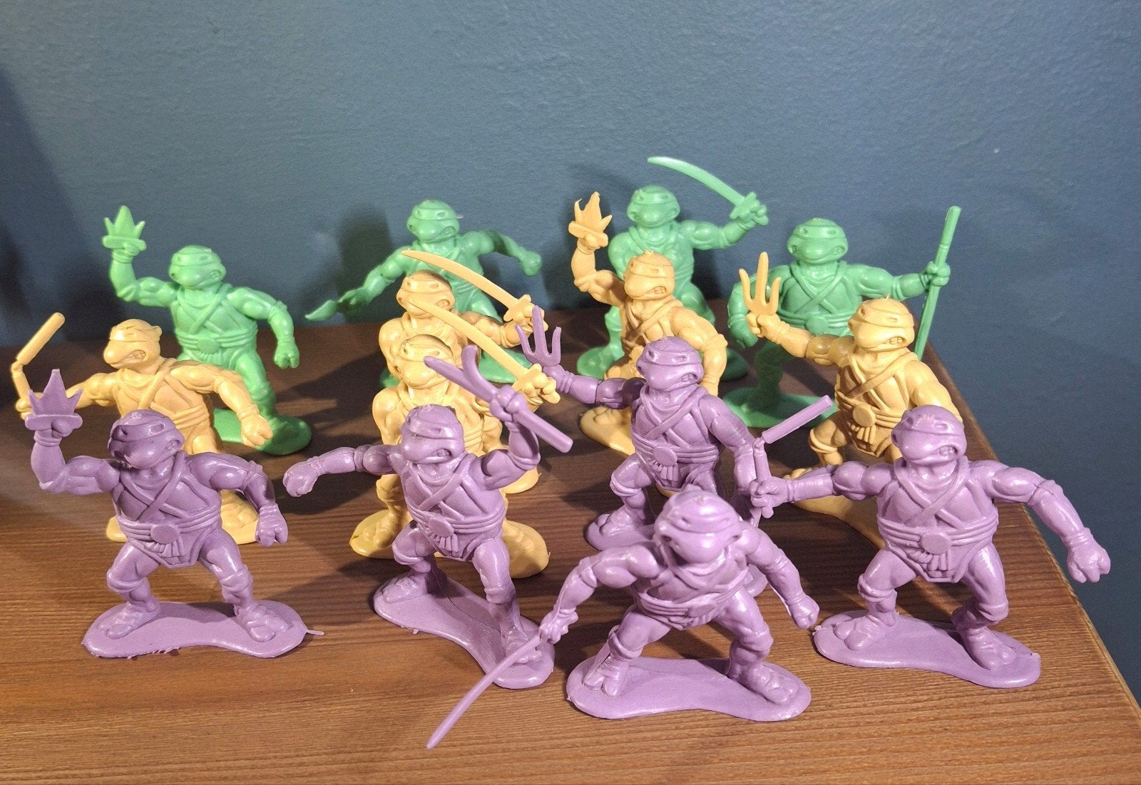 TMNT knock-out off figuren, Ophalen of Verzenden