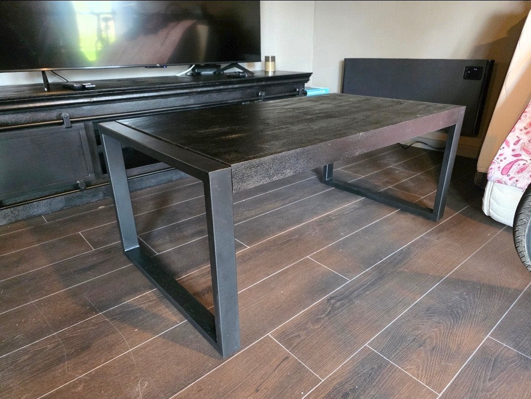 salontafel zwart mangohout, Ophalen, Nieuw