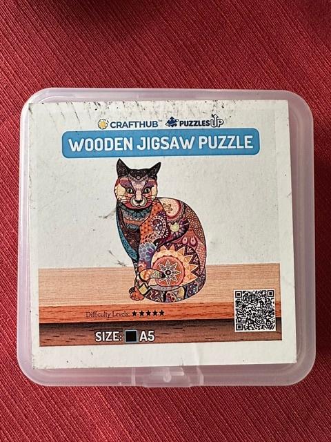 Puzzle en bois Crafthub (nr2070a), Enlèvement ou Envoi, Moins de 500 pièces, Comme neuf, Puzzle