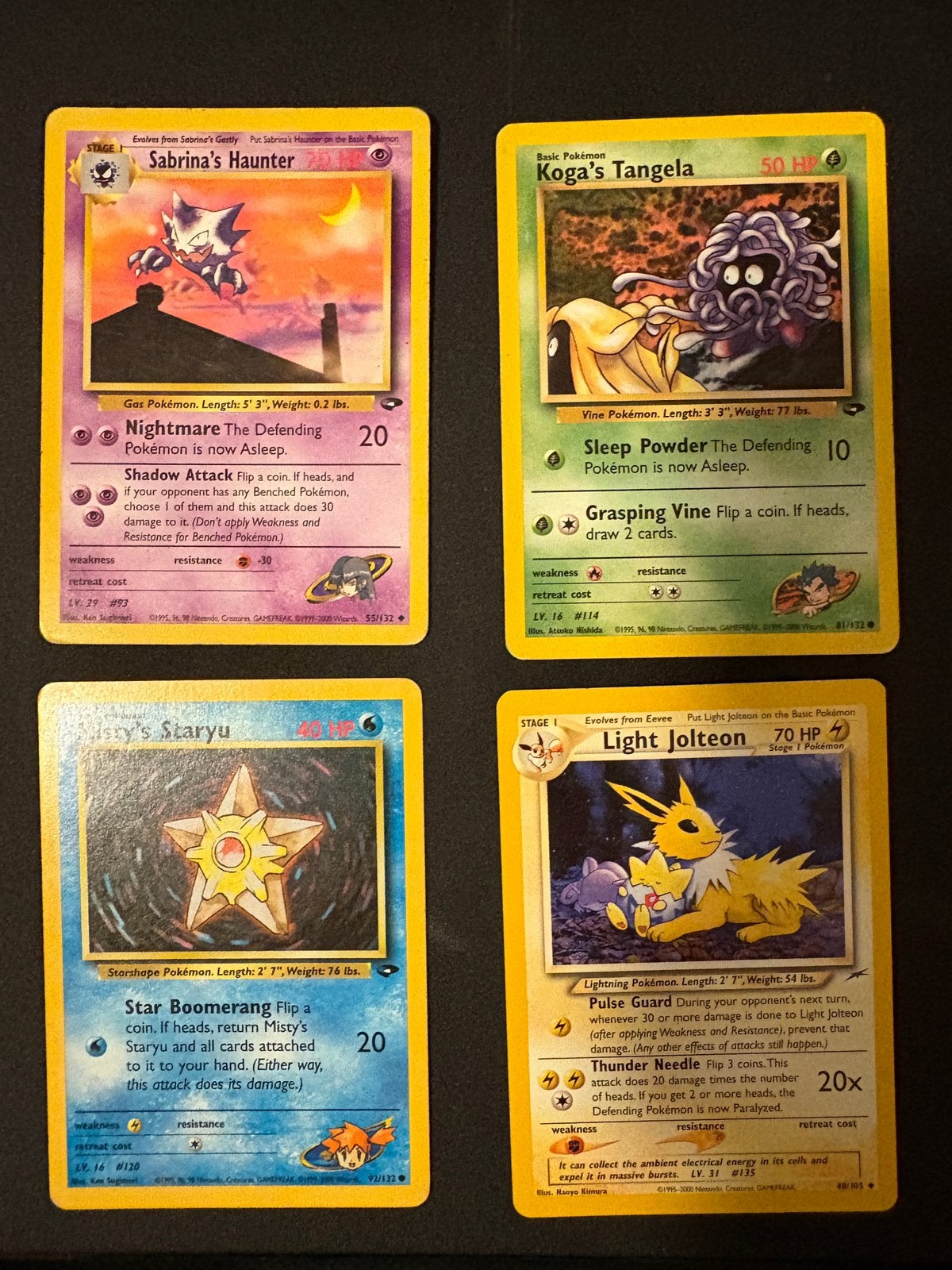 Pokémon kaarten, Ophalen, Zo goed als nieuw