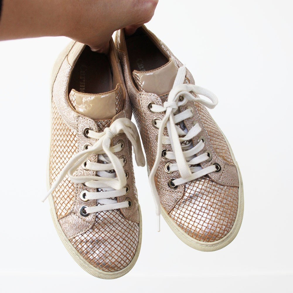 Magnifiques baskets en cuir Freeflex -s13 (taille 38) €55, -, Rose, Sneakers et Baskets, Comme neuf, Freeflex