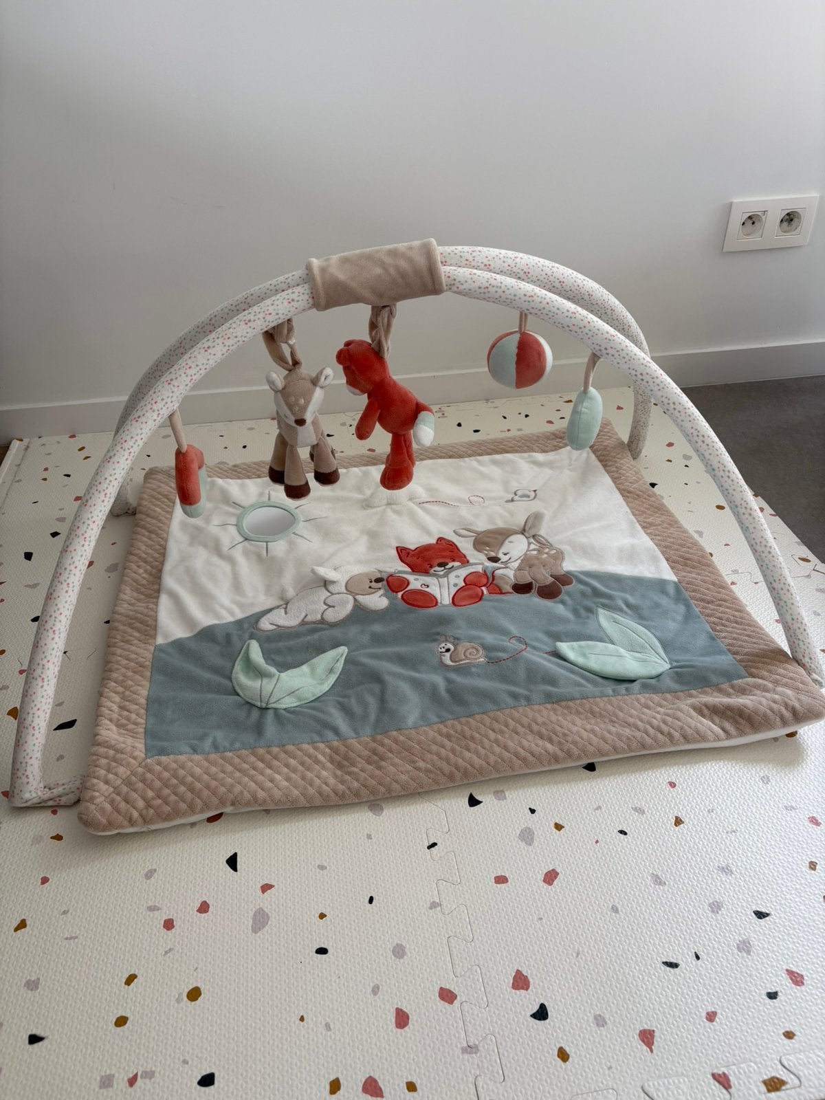 Speelmat Nattou, Kinderen en Baby's, Ophalen, Gebruikt