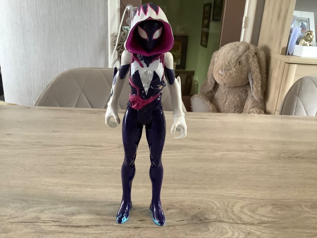 Marvel Spider-Man Venom Ghost Spider (30 cm) (2018), Ophalen of Verzenden, Zo goed als nieuw
