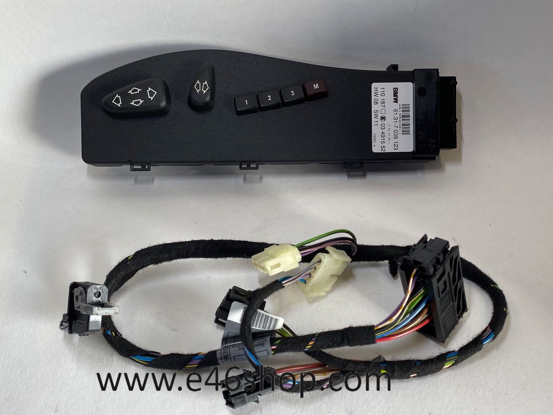STOELBEDIENING BMW E46 LINKS NIEUW OE 52108263133, Autos : Pièces & Accessoires, Neuf, -, -, Enlèvement ou Envoi