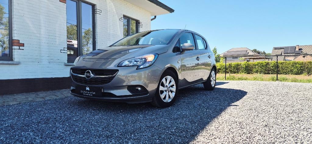 Opel Corsa E 1.2i Met Amper 31000km-Bluetooth-PDC-Airco-12MG, Autos, Opel, Argent ou Gris, Achat, Euro 6, Entreprise
