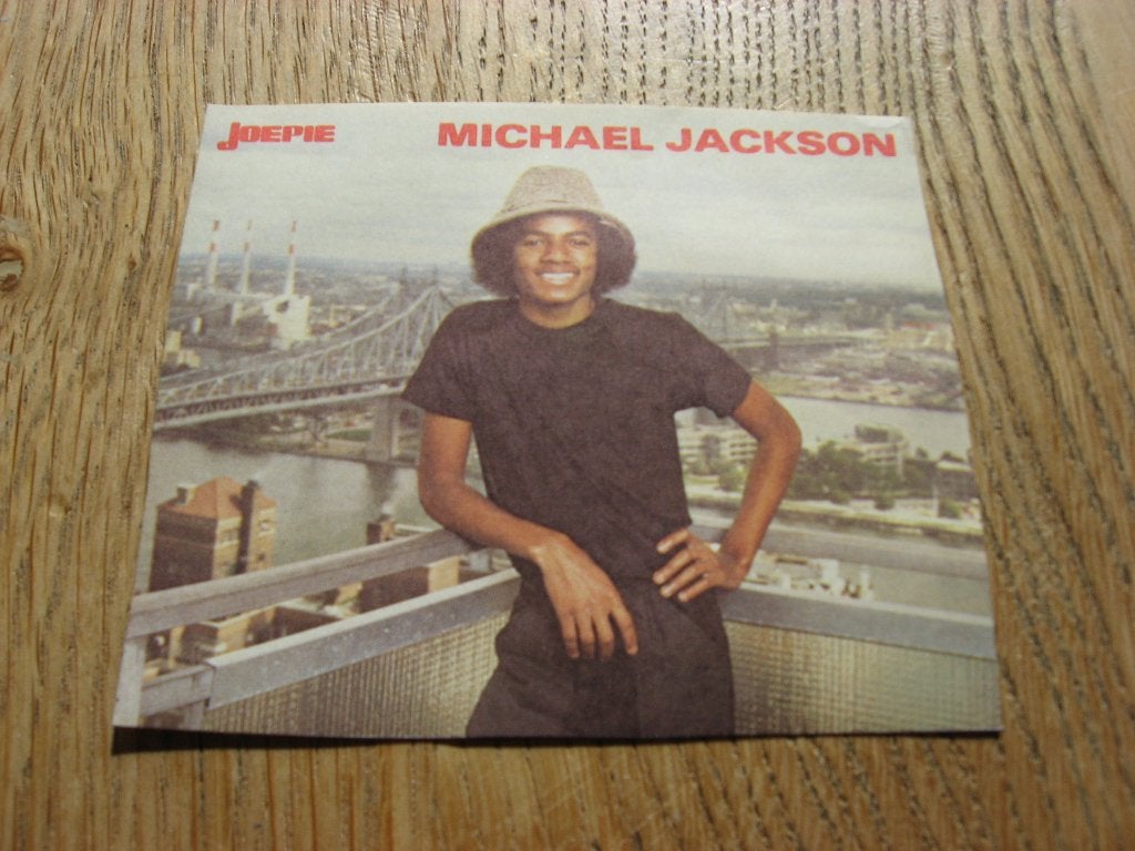 Michael Jackson Joepie Vintage Sticker, Collections, Enlèvement ou Envoi, Neuf, Autres types