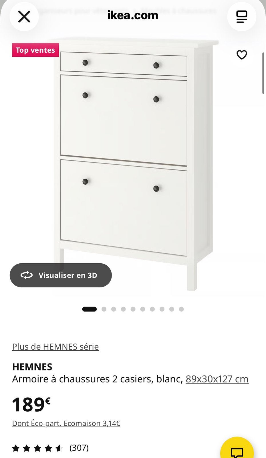 Armoire à chaussure + rangement clés,.., Enlèvement, Utilisé