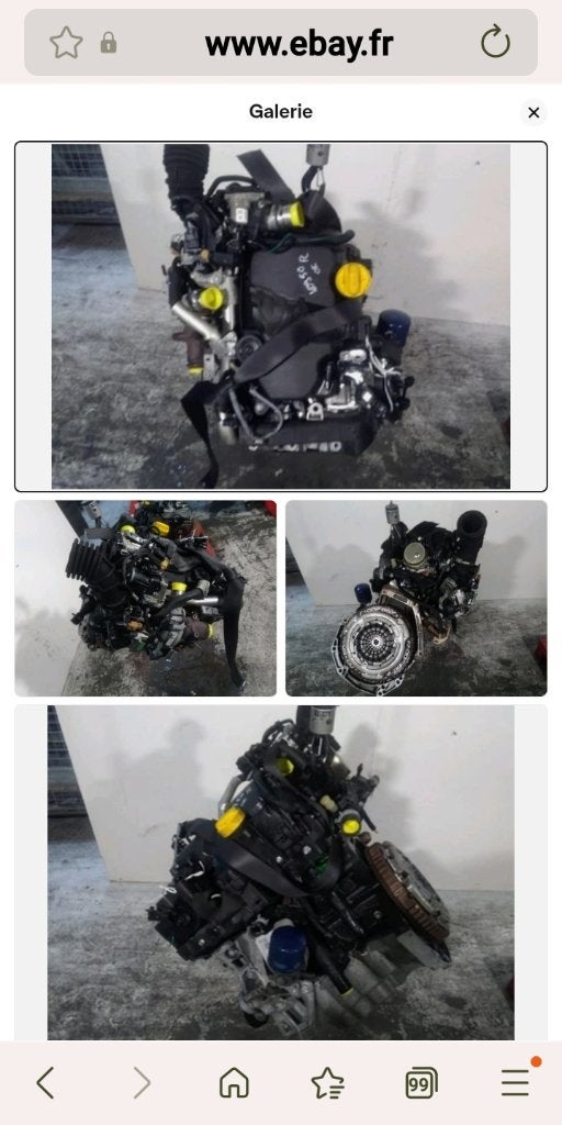 Moteur 1 5 dci, Enlèvement ou Envoi, Renault