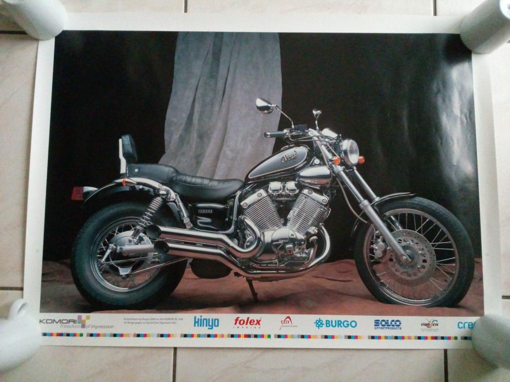 poster Yamaha virago, Motoren, Accessoires | Overige, Zo goed als nieuw, Ophalen
