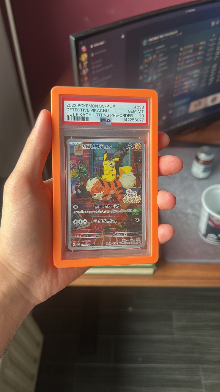 Detactive pikachu 098 psa 10, Ophalen, Nieuw