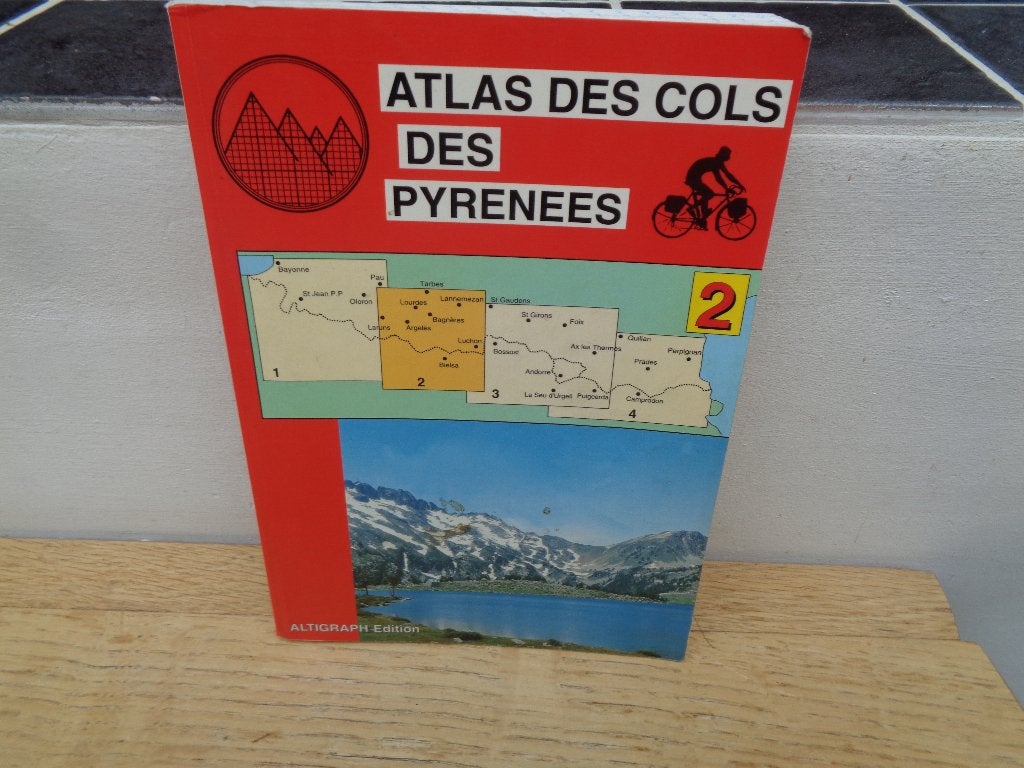 Atlas des Cols des Pyrenees [deel 2], Verzenden, Gelezen, Lopen en Fietsen