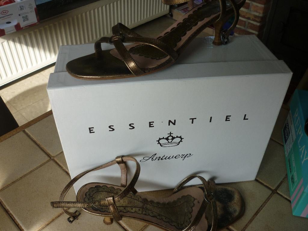 Open damesschoen 38, Ophalen of Verzenden, Gedragen, Schoenen met lage hakken