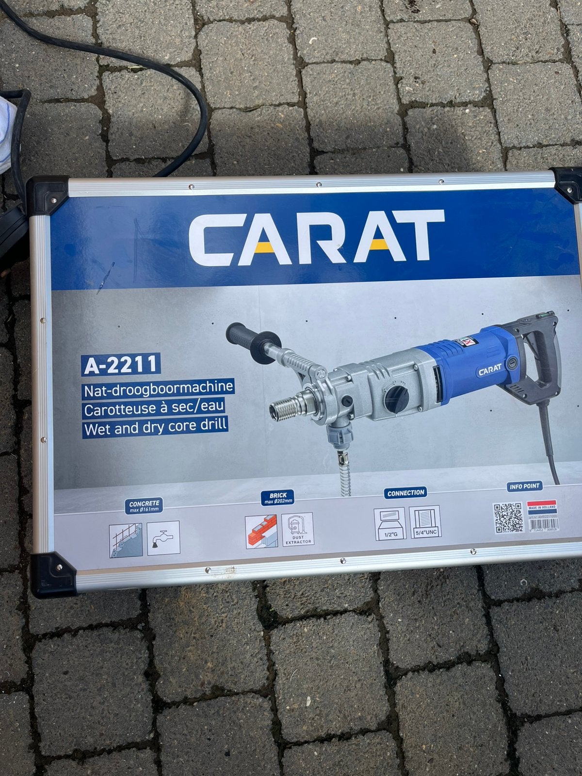 Nat-droog boormachine, Doe-het-zelf en Bouw, Gereedschap | Boormachines, Ophalen, Gebruikt