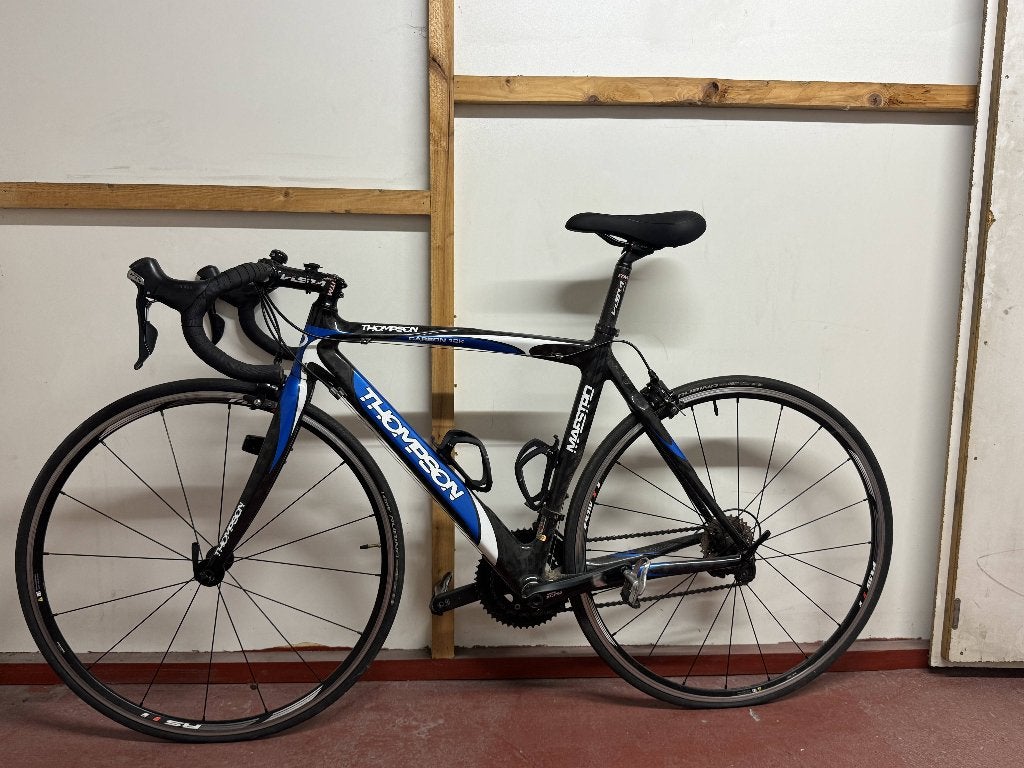 Thompson carbon racefiets, Fietsen en Brommers, Fietsen | Racefietsen, Gebruikt, Carbon, 15 tot 20 versnellingen, 53 tot 57 cm