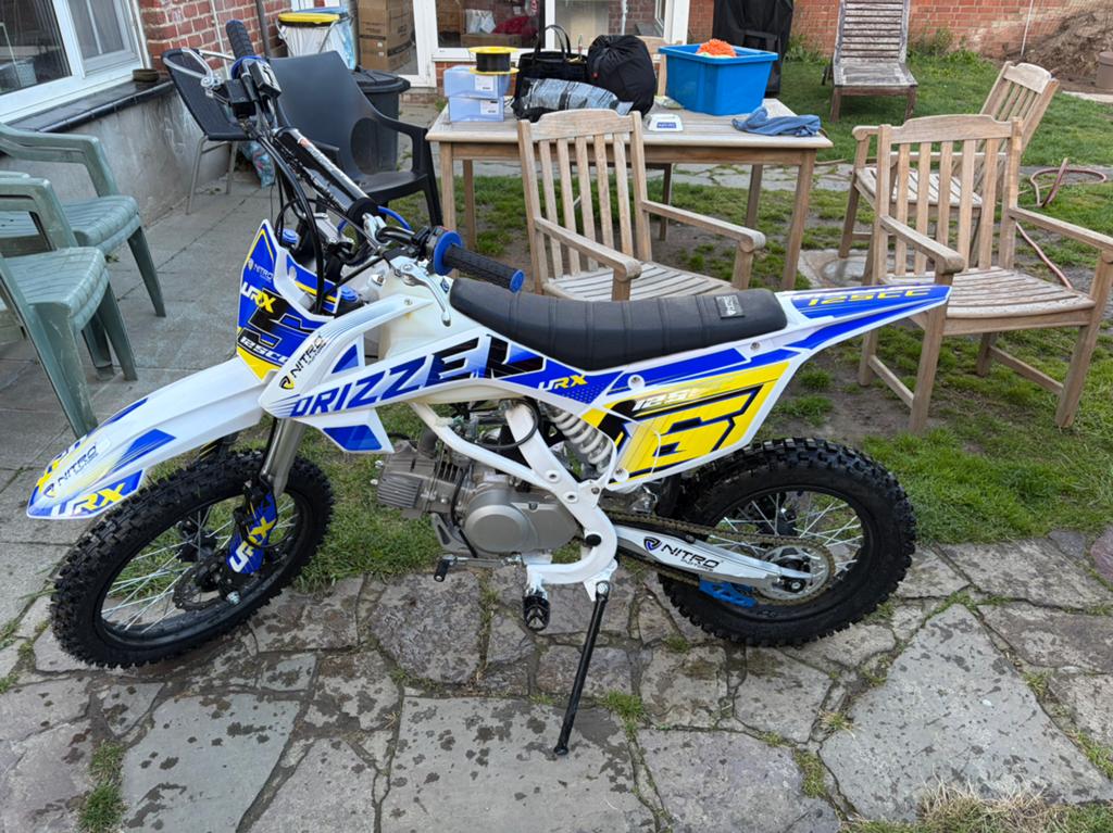 Pitbike 125cc 2,6u nieuw, Motoren, Particulier, Nieuw