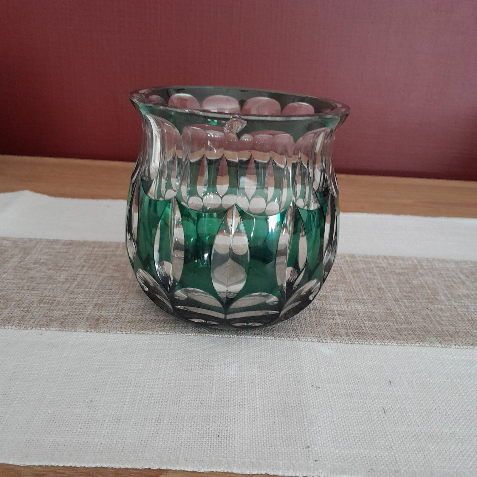 Vintage pot in Kristal, Ophalen, Zo goed als nieuw