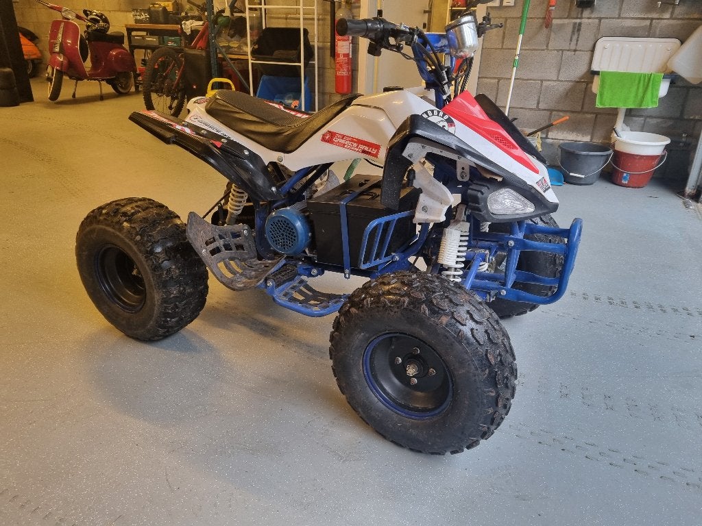 electrische kinder quad, Gebruikt