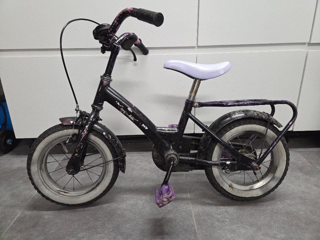 Kinderfiets voor kleuters, Fietsen en Brommers, Ophalen, Gebruikt