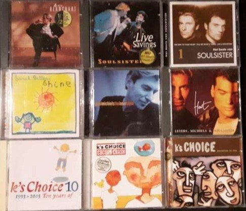 CD's Belgische muziek, Ophalen, Zo goed als nieuw, Pop, Album