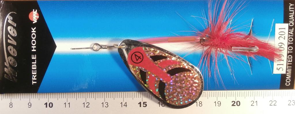 Spinners, Metal Spinners, Spin shads & Spinnerbaits, Watersport en Boten, Hengelsport | Roofvissen, Verzenden, Nieuw, Overige typen