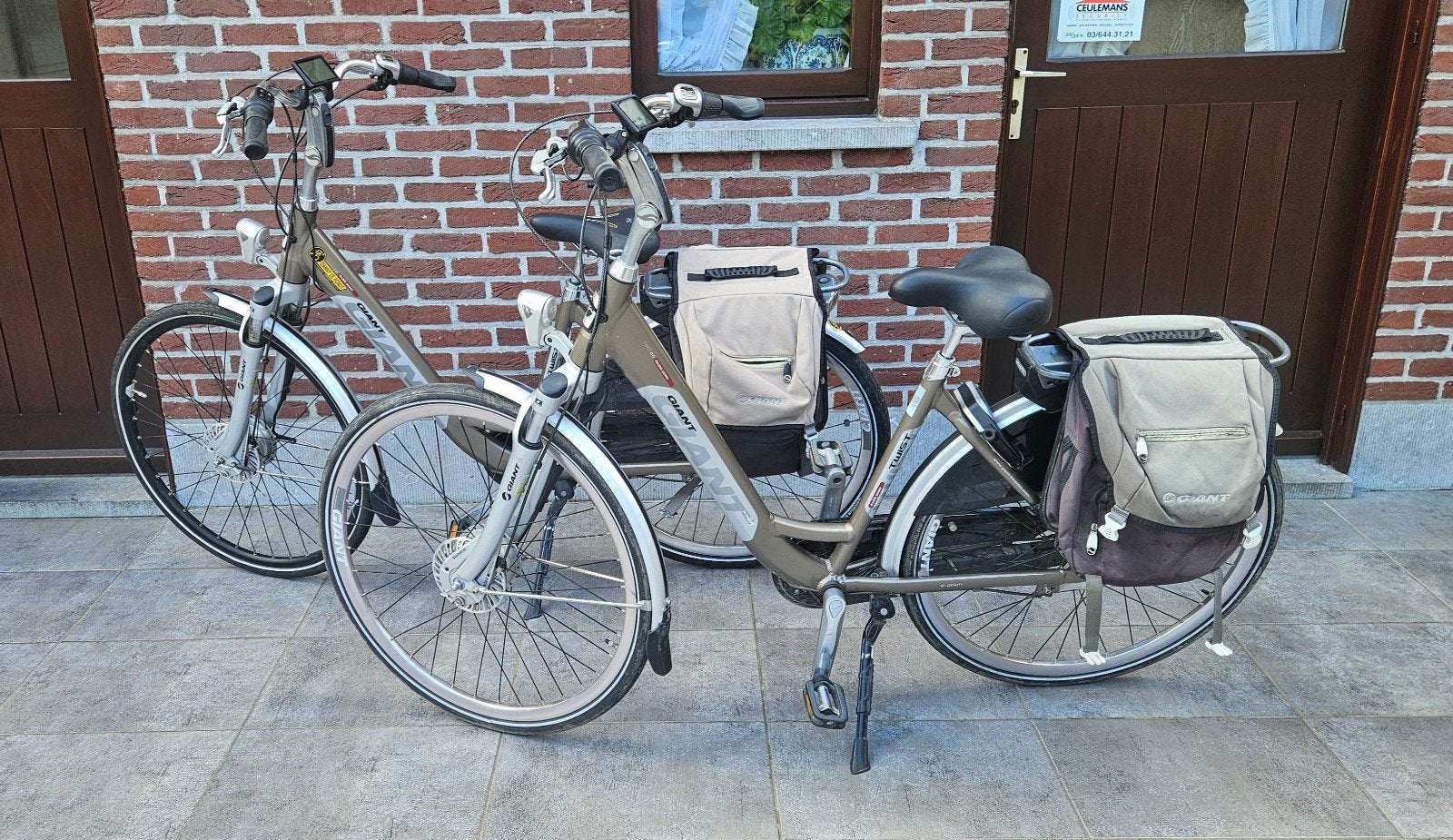 2 Prachtige Elektrische Giant Twist Go Double Fietsen, Ophalen, Zo goed als nieuw, Giant