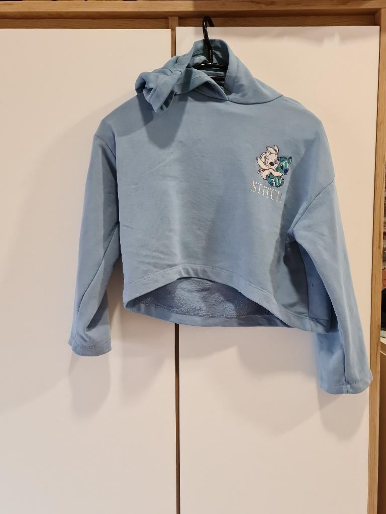 Pull à capuche STITCH C&A Taille 140 - 10 ans, Kinderen en Baby's, Kinderkleding | Maat 140, Ophalen, C&A, Jongen of Meisje, Trui of Vest