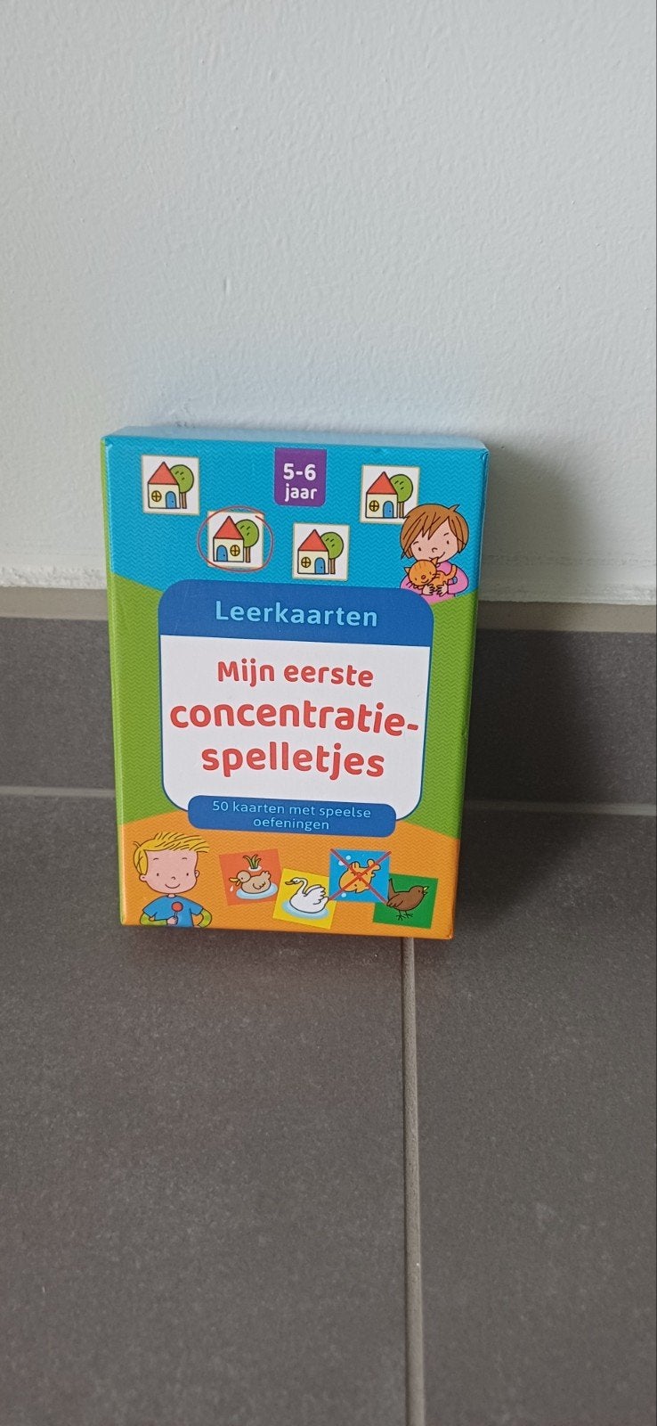 Concentratiespelletjes 5-6 jaar, Ophalen