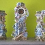 Schouwgarnituur met klok, Enlèvement