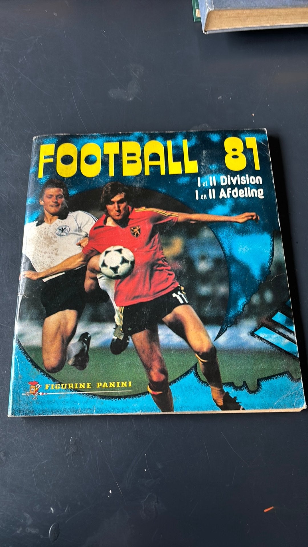 Panini football 81 stickerboek, Ophalen of Verzenden, Zo goed als nieuw, Sticker