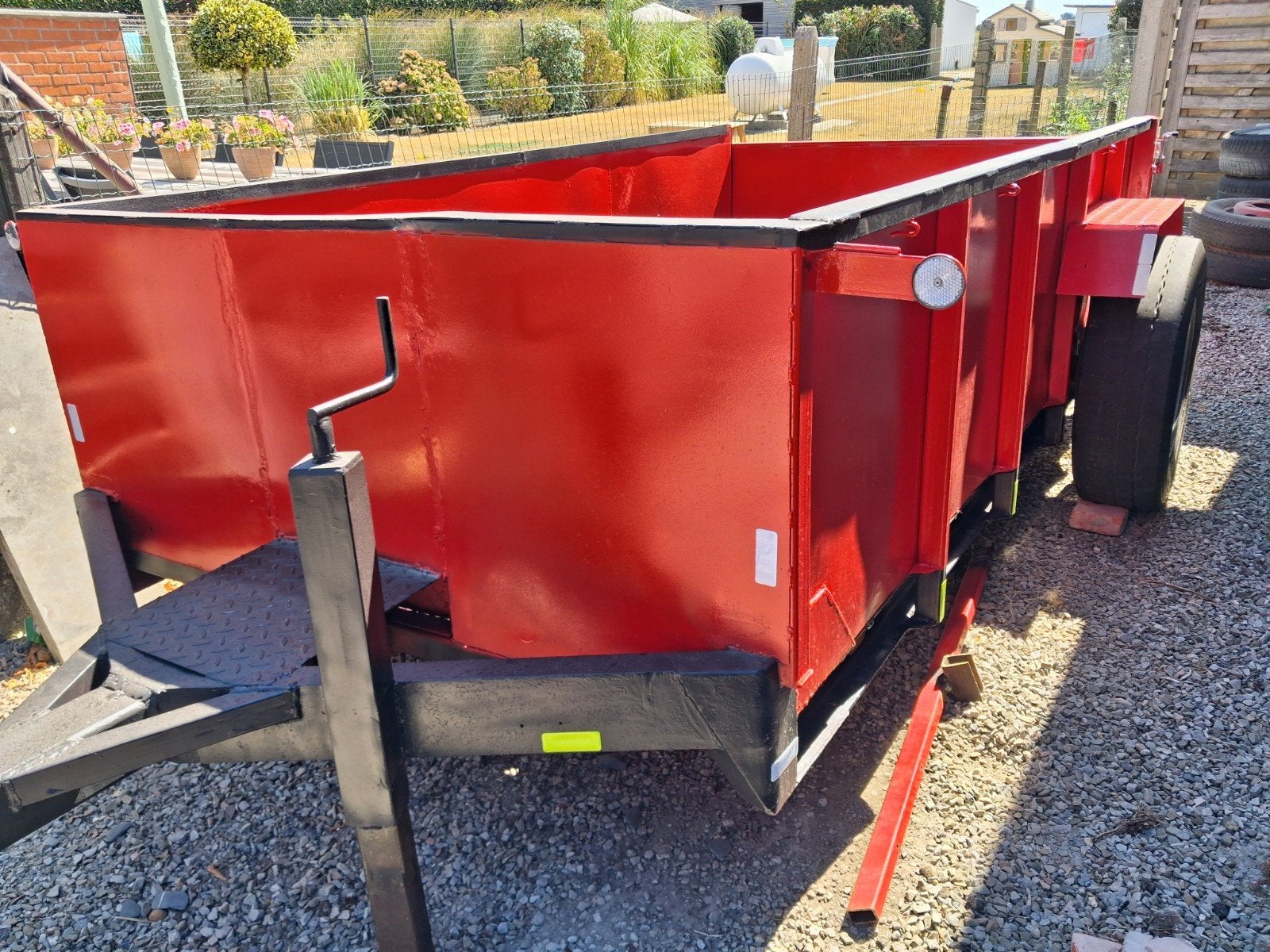 kar voor tractor, Enlèvement
