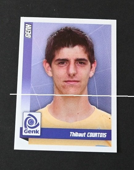 Panini Football 2011 Genk DÉBUTANT Thibaut Courtois, Enlèvement ou Envoi, Neuf, Affiche, Image ou Autocollant