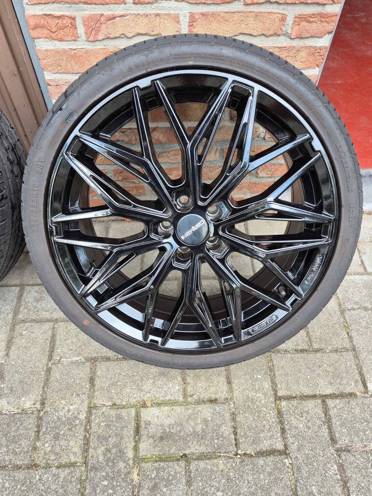 alu velgen te koop carmani 26 5x100 19 inch Zwart met banden, Autos : Pièces & Accessoires, Véhicule de tourisme, Pneus été, Pneu(s)