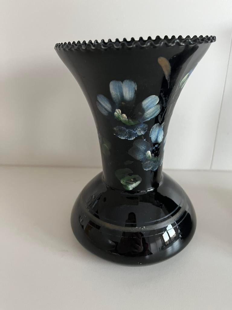Zwarte vaas (18 cm) van de jaren 1920 - 1930, Enlèvement ou Envoi