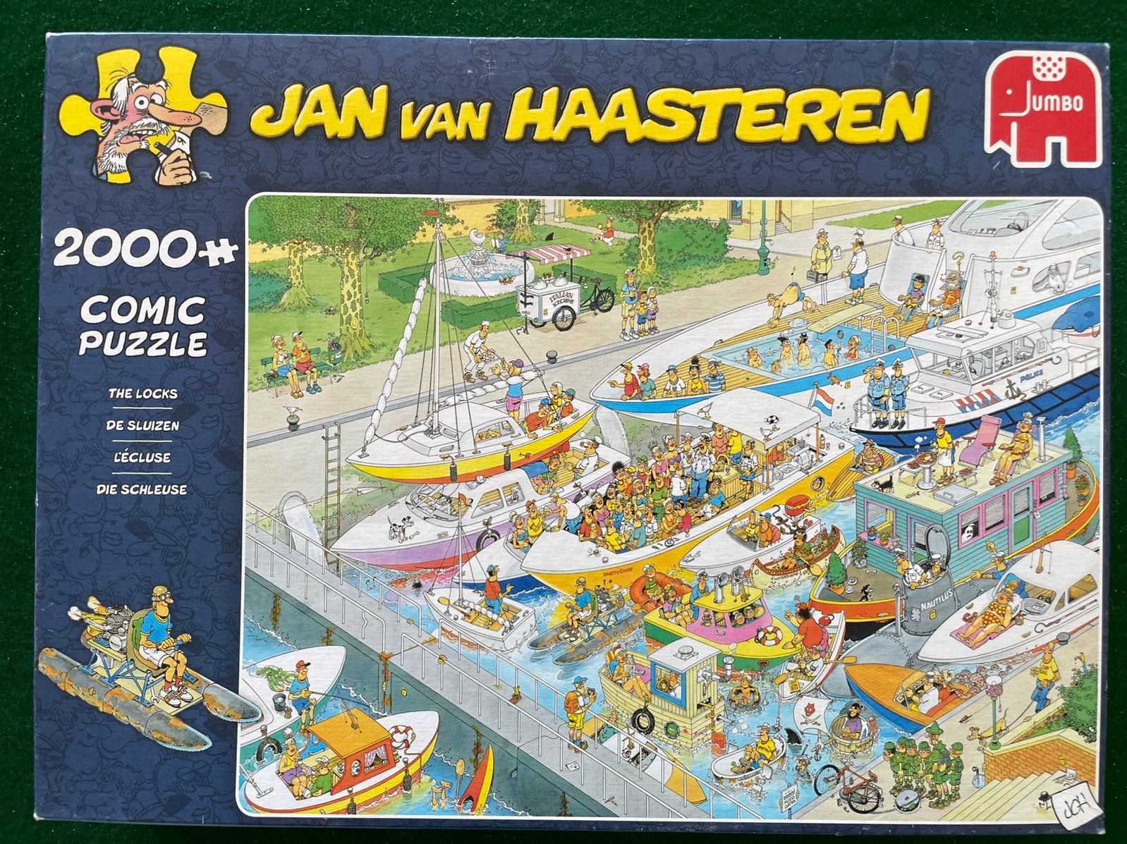 Jan van Haasteren 2000 stukjes - De Sluizen, Hobby en Vrije tijd, Denksport en Puzzels, Ophalen of Verzenden, Zo goed als nieuw