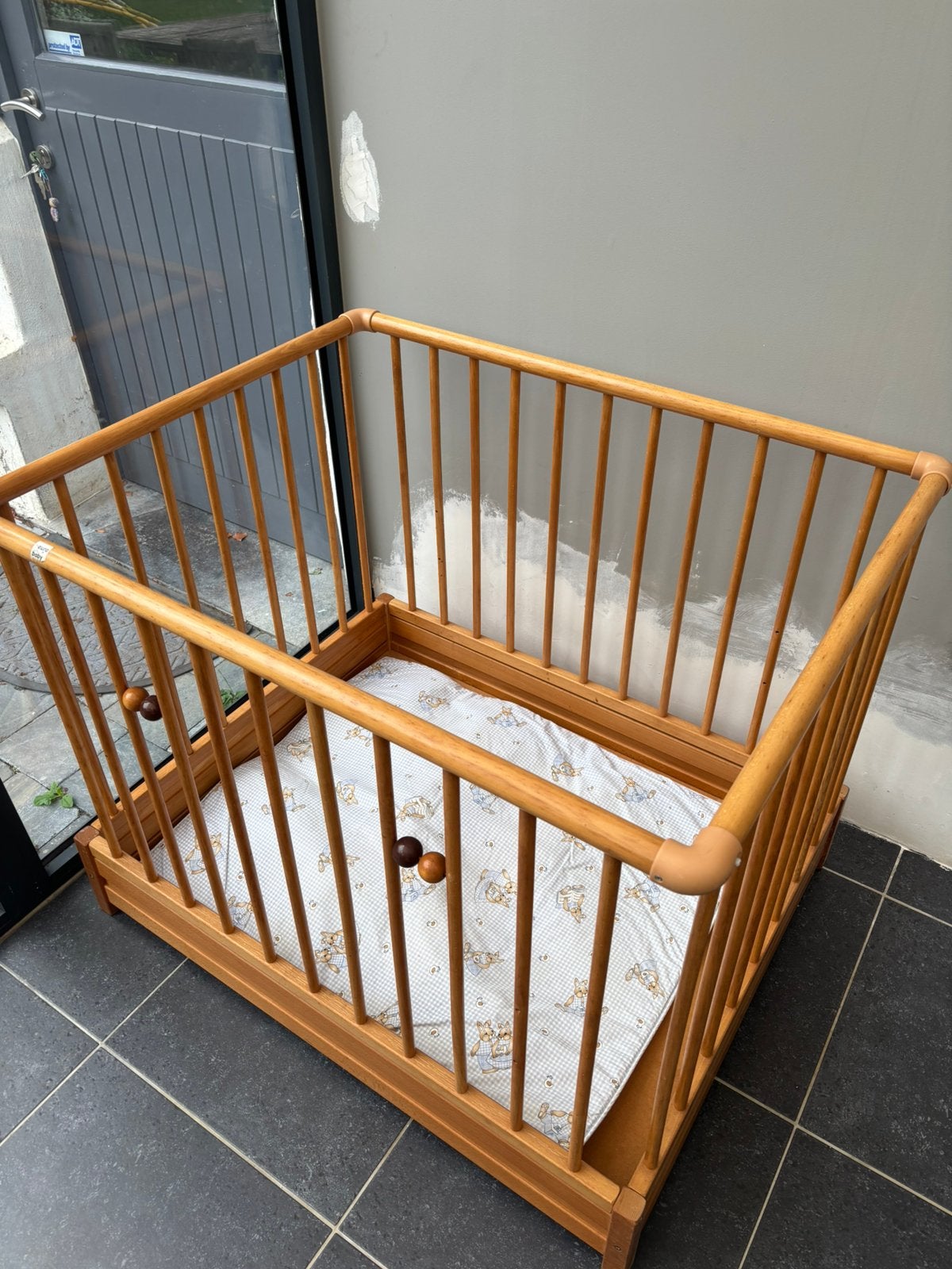 Park, speelbox, Kinderen en Baby's, Ophalen, Gebruikt, Rechthoekig, In hoogte verstelbaar