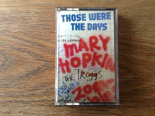 muziekcassette those were the days, Cd's en Dvd's, Cassettebandjes, Ophalen of Verzenden, Rock en Metal, 1 bandje, Origineel