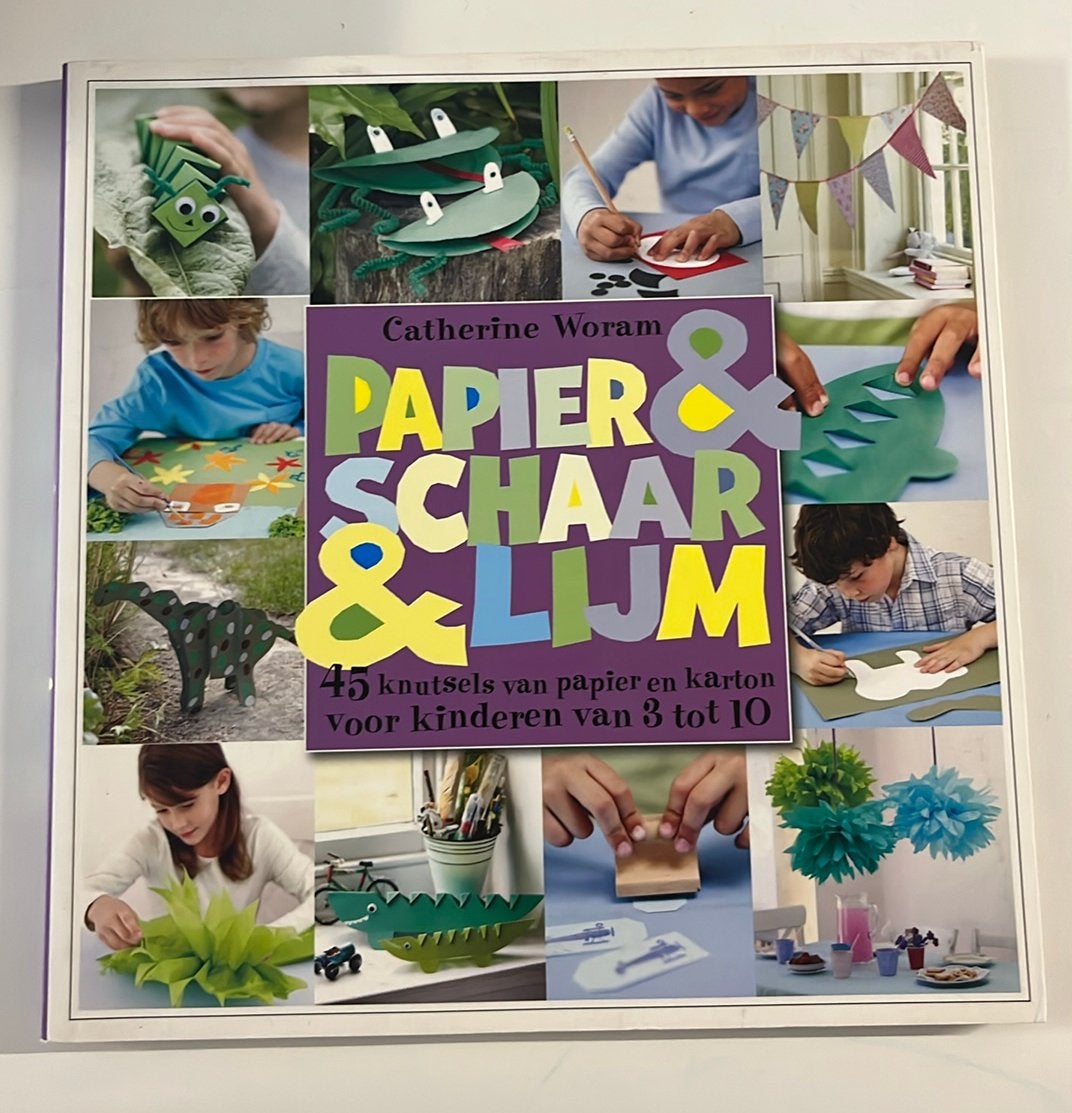 Catherine Woram - Papier en schaar en lijm, Ophalen of Verzenden, Catherine Woram