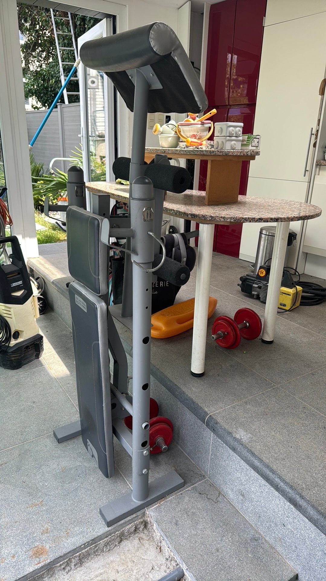Appareils de musculation bon etat marque domyos, Doe-het-zelf en Bouw, Lieren en Takels, Ophalen, Zo goed als nieuw