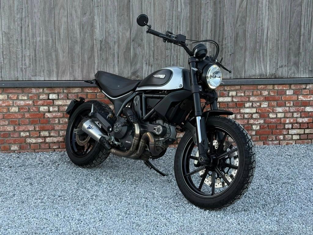 ducati scrambler ICON/2016/14600km/desmoservice ok/35kw/abs, Motoren, Motoren | Ducati, 2 cilinders, Minimaal motorrijbewijs A2