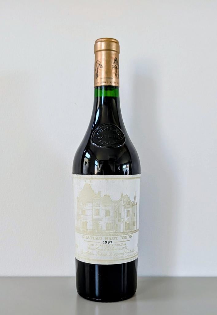 Château Haut-Brion 1987, Neuf, Enlèvement ou Envoi, Pleine, Vin rouge