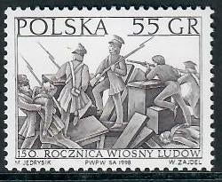 Polen yvertnrs: 3484 postfris, Enlèvement ou Envoi, Pologne, Non oblitéré