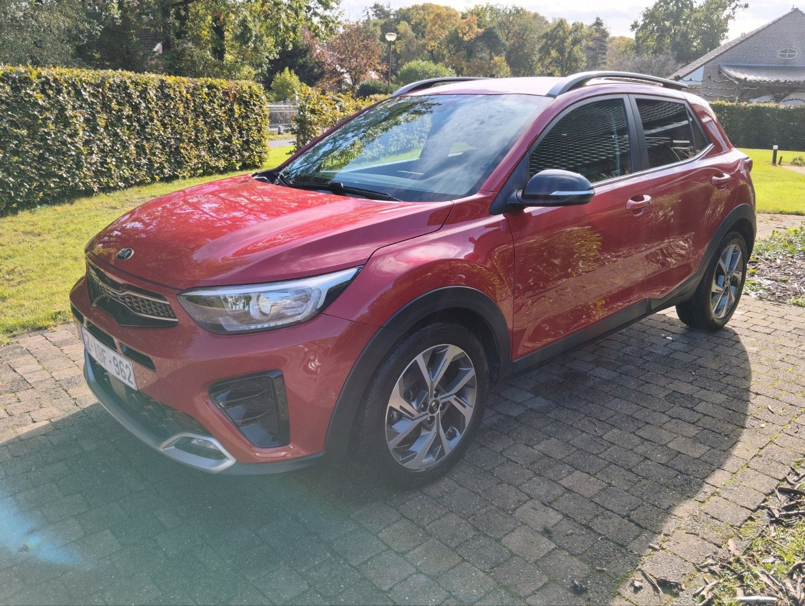 Kia Stonic GT-line  AUTOMAAT  #benzine #euro 6d met GARANTIE, Auto's, Automaat, Dealer onderhouden, Leder en Stof, Lane Keeping Assist