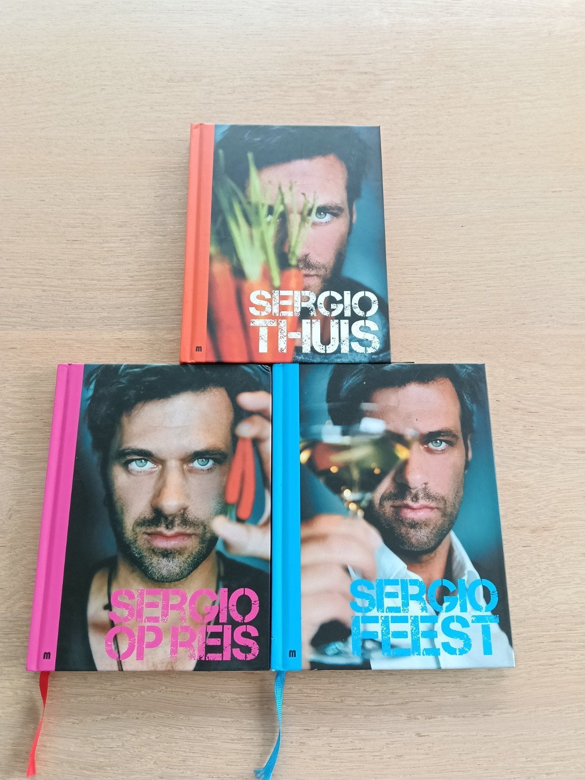 Set van 3 kookboeken van Sergio Herman ., Ophalen of Verzenden, Zo goed als nieuw, Sergio Herman