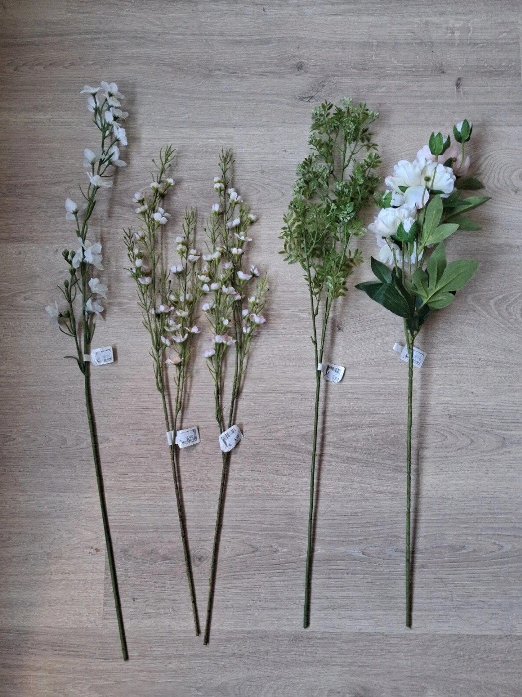 Zijden bloemen, Ophalen, Nieuw, Kunstbloem, Wit