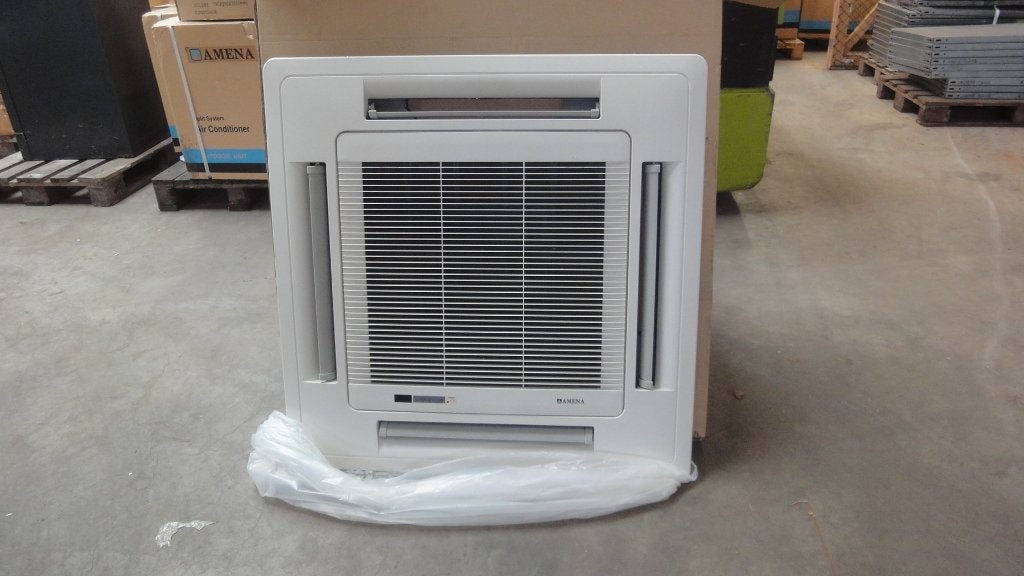 13.000 BTU 3.5KW plafond cassette AIRCO airconditioner, Elektronische apparatuur, Airco's, Timer, 3 snelheden of meer, Ophalen of Verzenden
