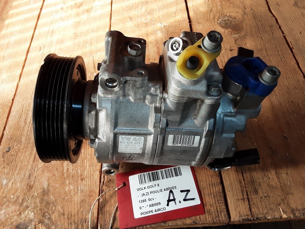 COMPRESSEUR CLIMATISATION Golf V (1K1) (1K0820859T), Volkswagen, Mevr. I. Hauben, Utilisé, Rue de l'Espoir 34 34
4030  GRIVEGNÉE, BE