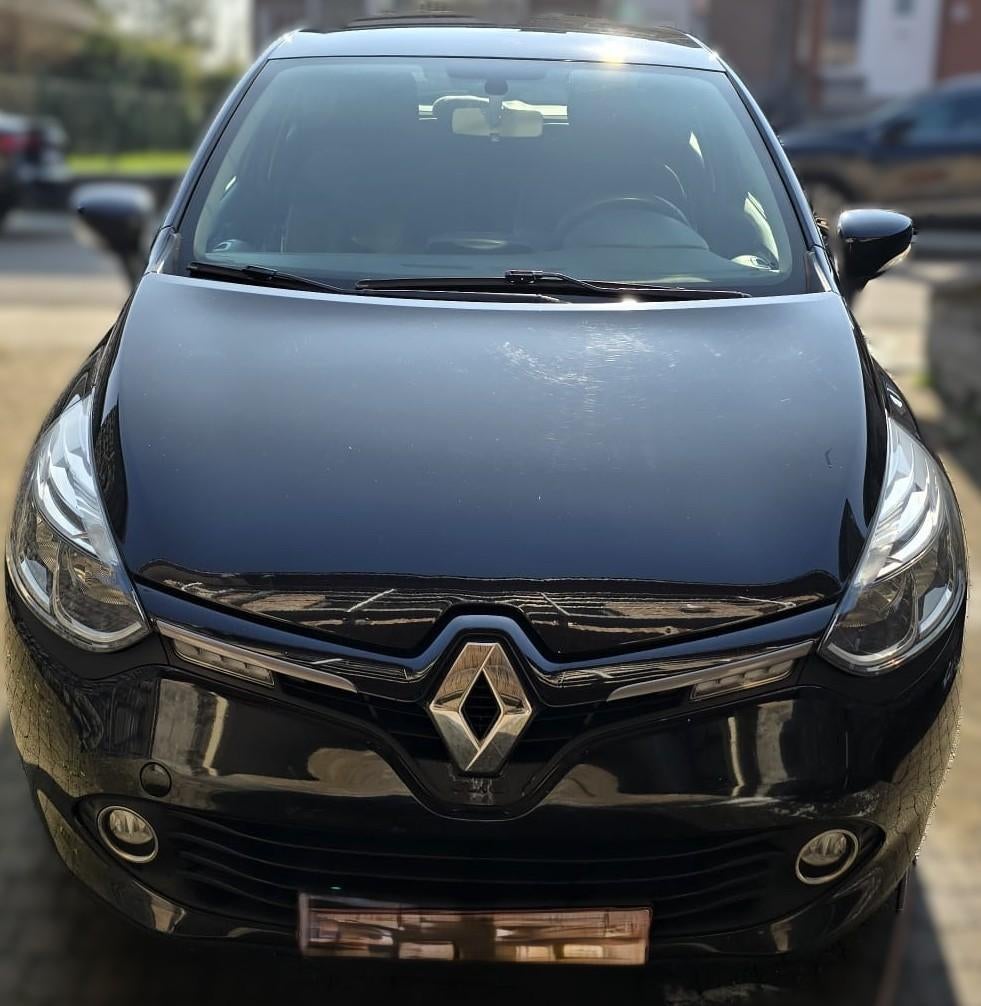 Renault Clio 4 2014 – 208.700 km –  CT vente, Auto's, Voorwielaandrijving, Euro 5, Stof, Zwart