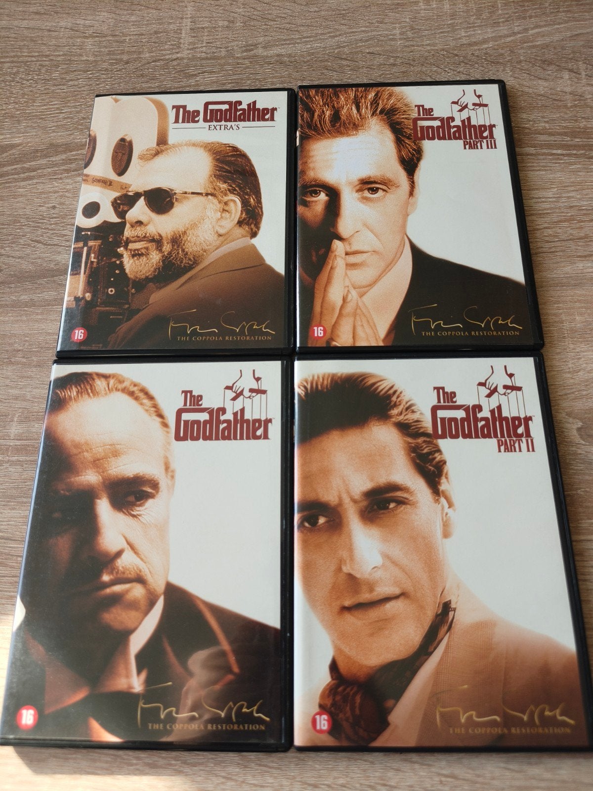 The Godfather Trilogy The Coppola Restoration, Cd's en Dvd's, Vanaf 16 jaar, Nederlands, Ophalen of Verzenden, Zo goed als nieuw